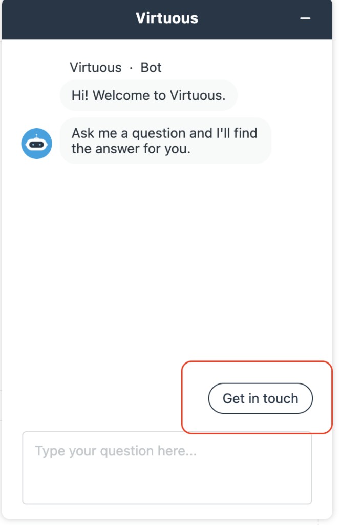 Virtuous Ticket Center