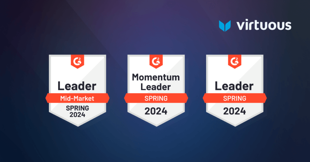 Virtuous recognized as 1 Momentum leader in G2s Spring 2024 Report