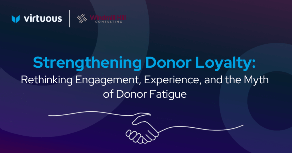 Strengthening donor loyalty