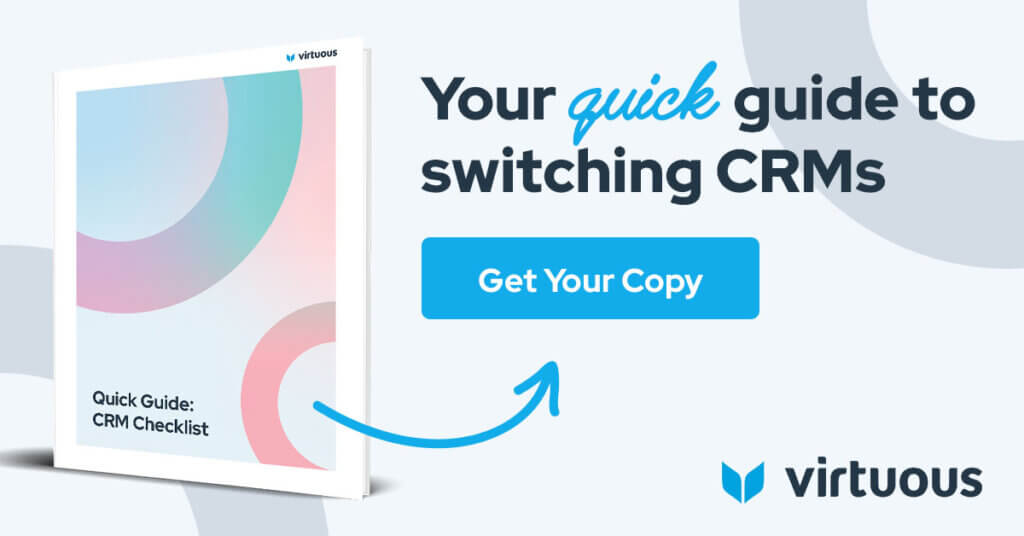 CRM switch checklist