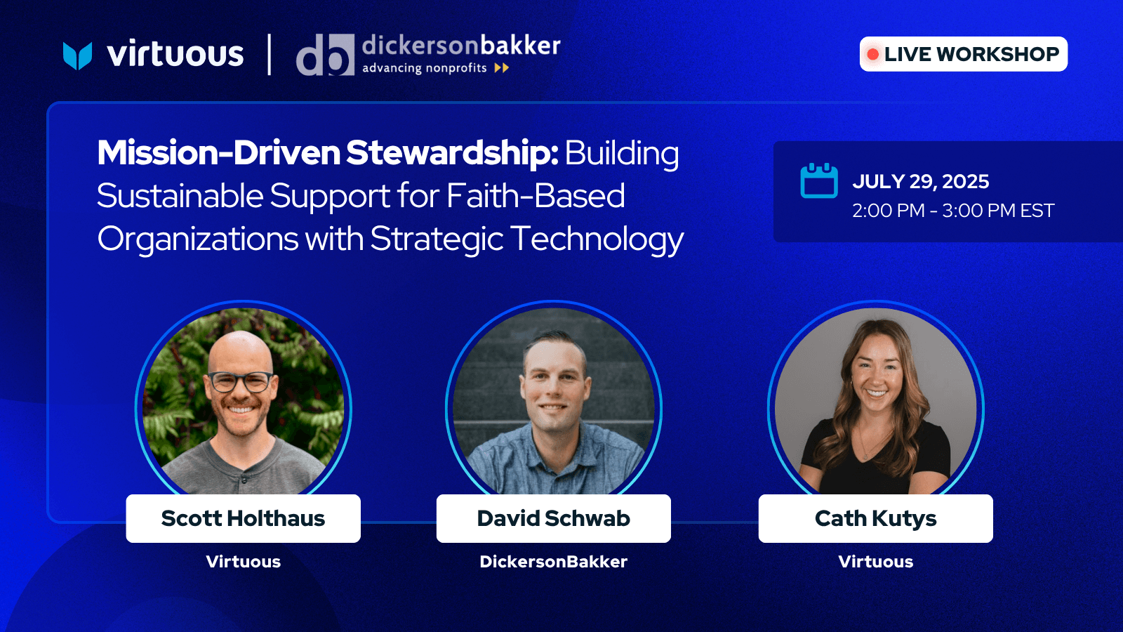 Mission-Driven Stewardship: Building Sustainable Support for Faith ...