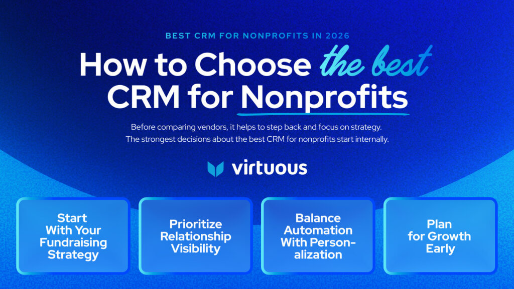 How to choose the best CRM for nonprofits