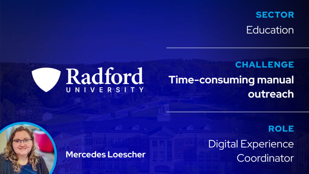 How Radford University Cut Giving Day Outreach From 12 Hours to 2 With the Help of Virtuous Momentum