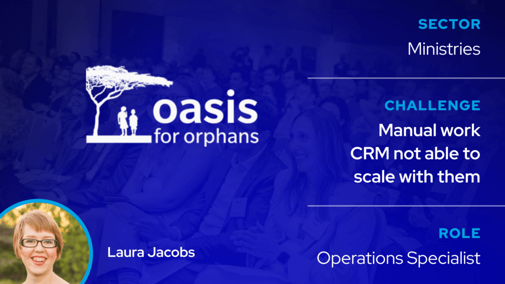 How Oasis for Orphans Grew End-of-Year Giving 62%+ Using Virtuous CRM+