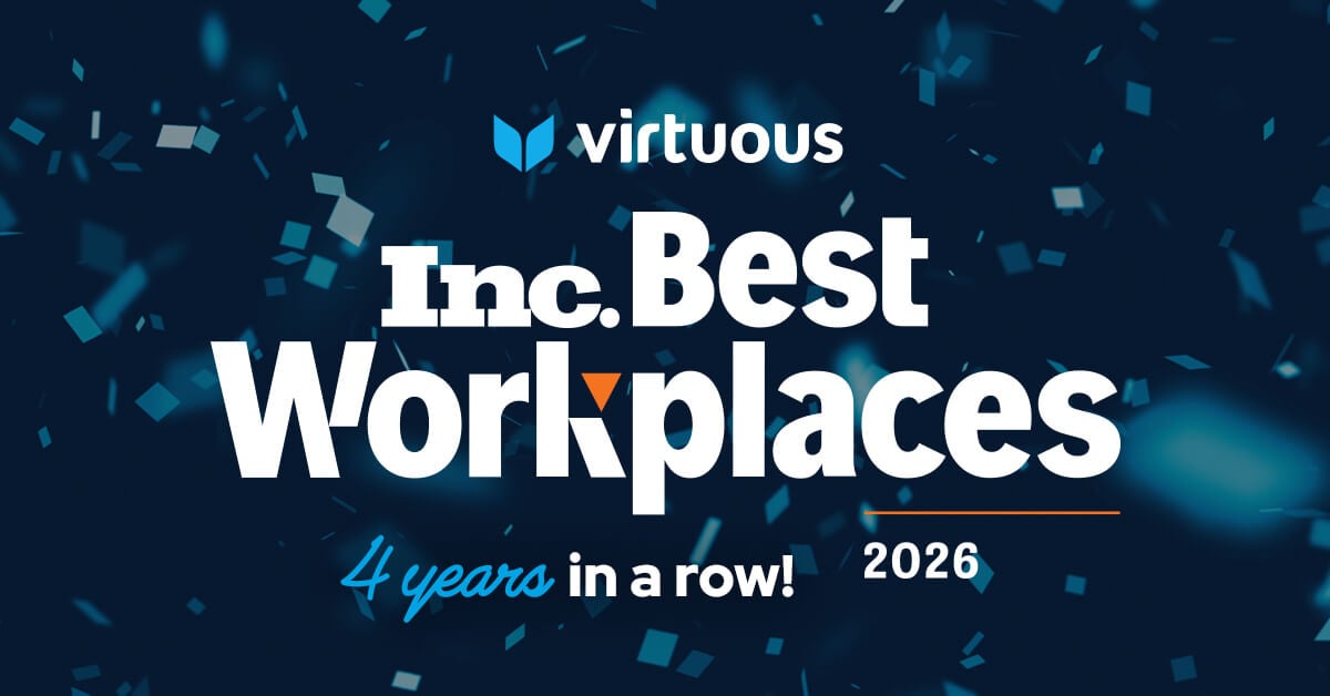 Virtuous Named to Inc.'s Best Workplaces for the Fourth Year in a Row