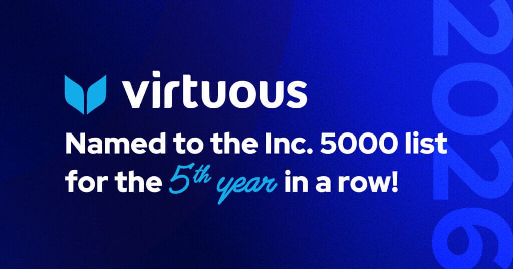 Virtuous Earns Inc. 5000 for Fifth Consecutive Year and Sets the Standard for AI in Nonprofits
